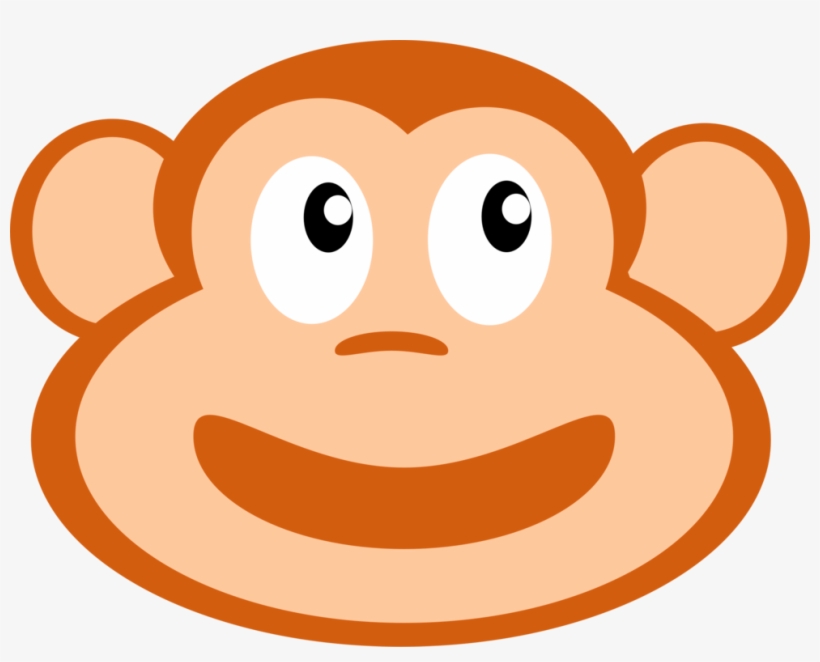 Snout Proboscis Monkey Smiley Nose - Clip Art, transparent png