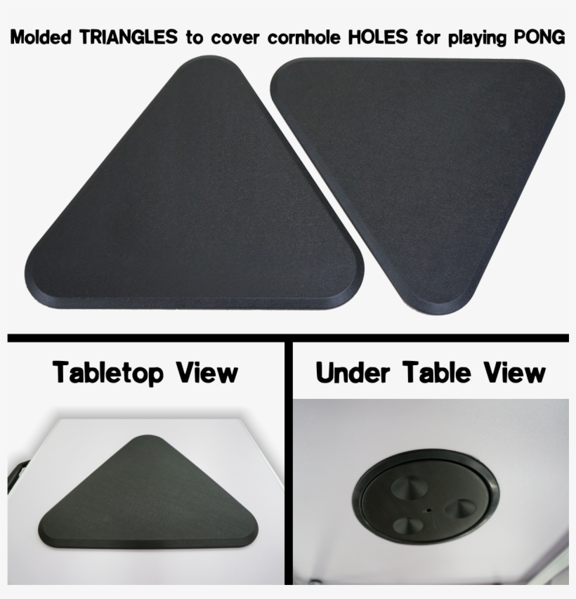 2 In 1 Cornhole Boards &amp - Triangle, transparent png