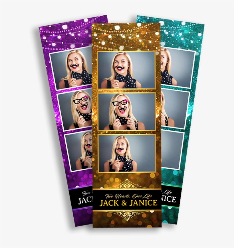 Home / Classy / Sparkle Lights Strips - Black Elegant Photo Booth Strip Template, transparent png