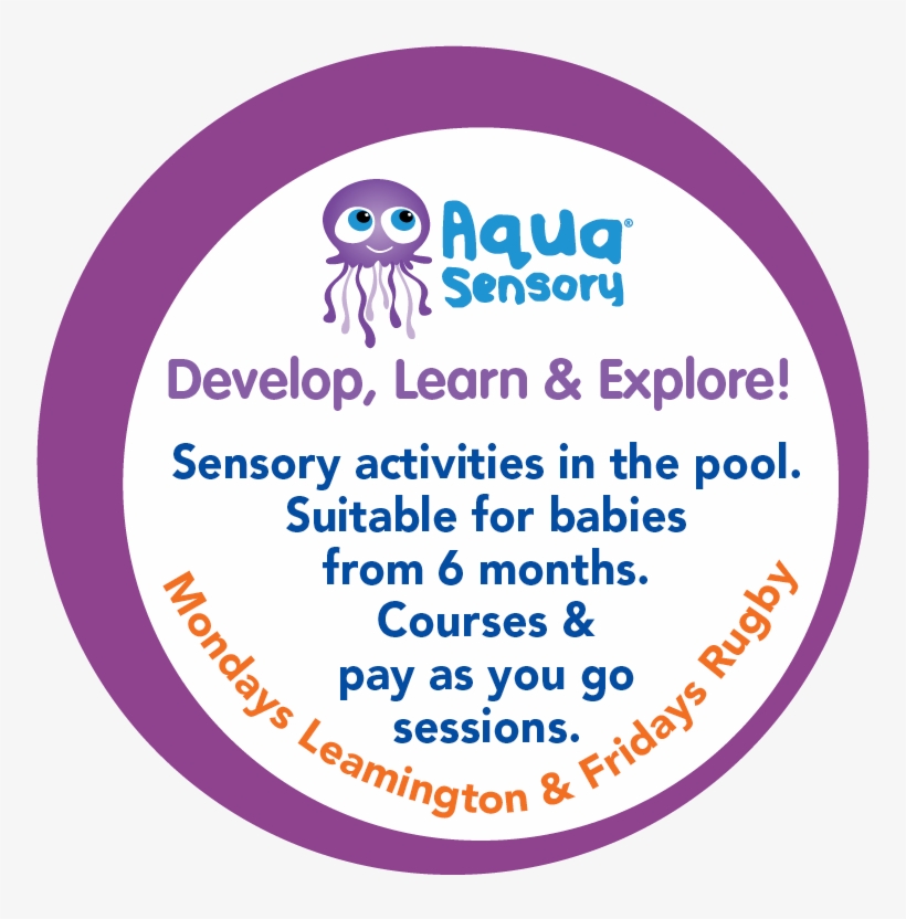 Swim Works Aqua Sensory, Coming To A Pool Near You - Circle, transparent png