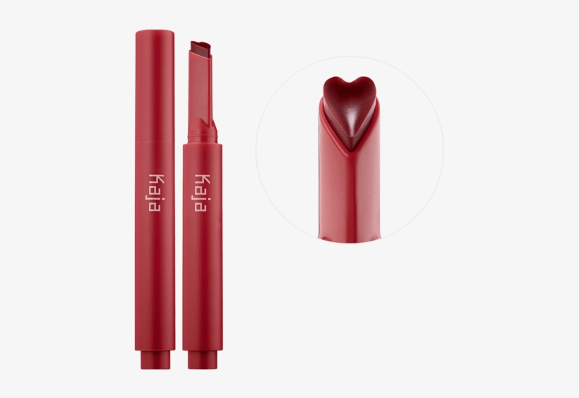 Kaja Heart Melter Lip Gloss Stick In “too Hot” - Lip Gloss, transparent png