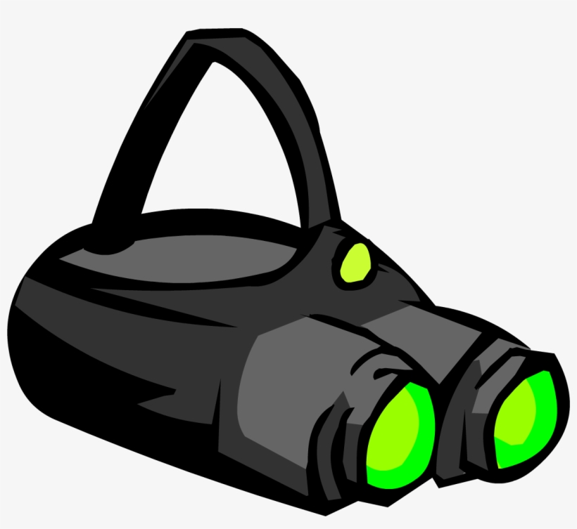 Dark Vision Goggles - Club Penguin Goggles, transparent png