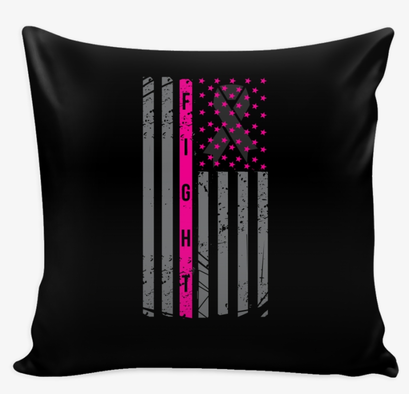 Vintage Usa Flag Fight V2 Cool Awesome Unique Breast - Throw Pillow, transparent png