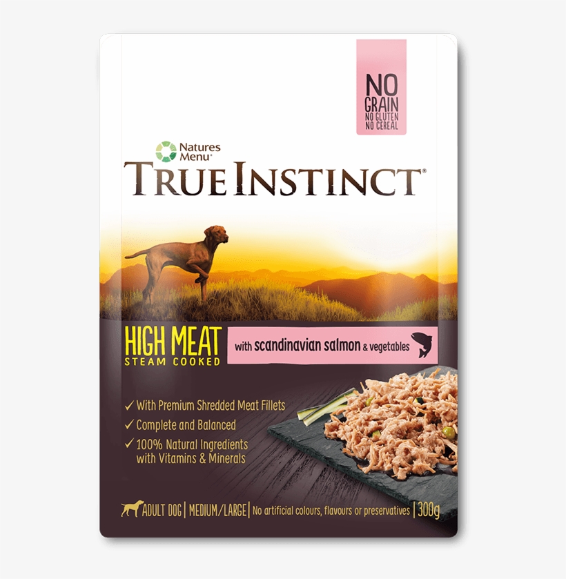 High Meat Chicken Fillet With Scandinavian Salmon For - True Instinct Dog Food, transparent png