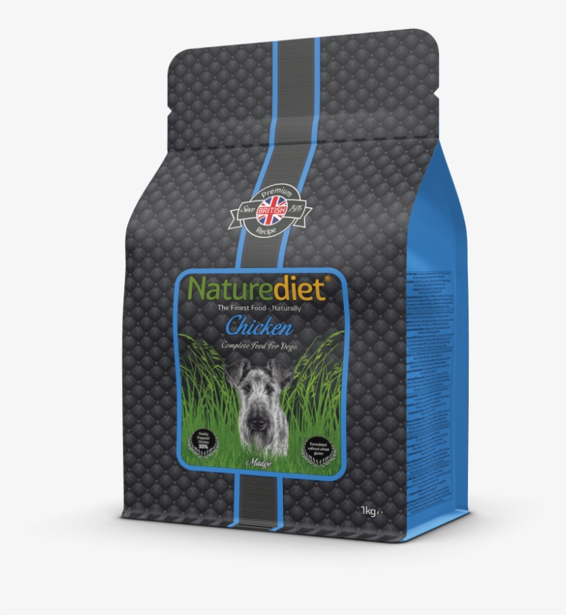 Fresh Chicken And Rice Complete Dry Dog Food - Naturediet Sensitive Dry Dog Food 1kg, transparent png