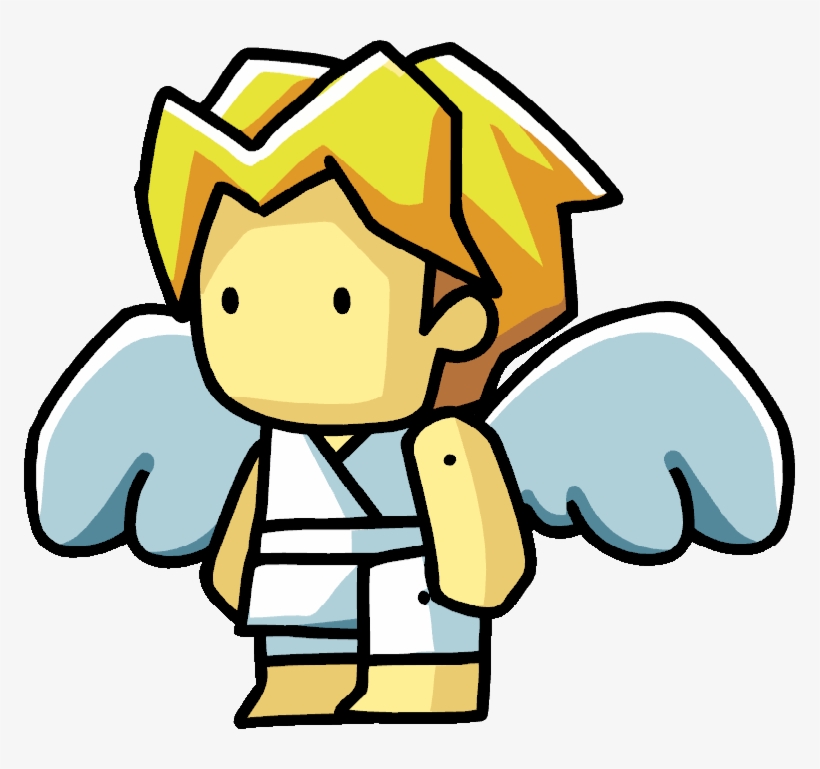 Angel - Scribblenauts God, transparent png