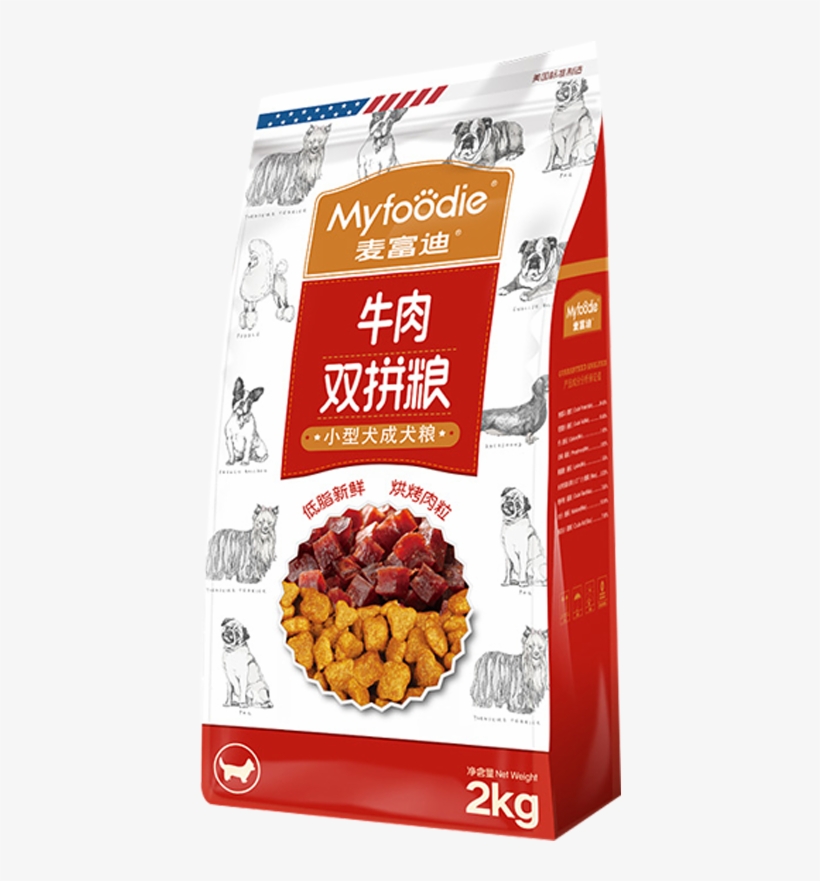 Mai Fudi Beef Double Fight Dog Food Teddy Small Dog - Poodle, transparent png
