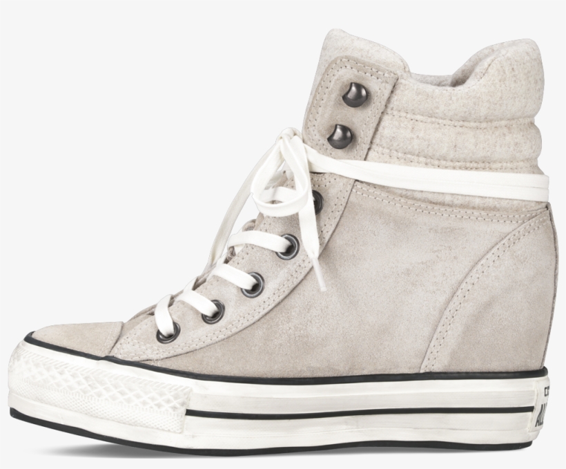 Chuck Taylor Platform Plus Collar Portrait Gray - Converse, transparent png