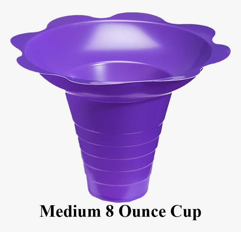Flower Cups In One Color, transparent png