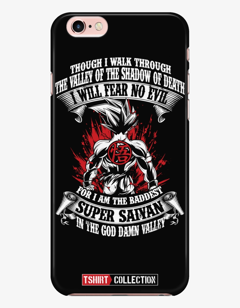 Super Saiyan Goku Fear No Evil Iphone 5, 5s, 6, 6s, - Goku, transparent png