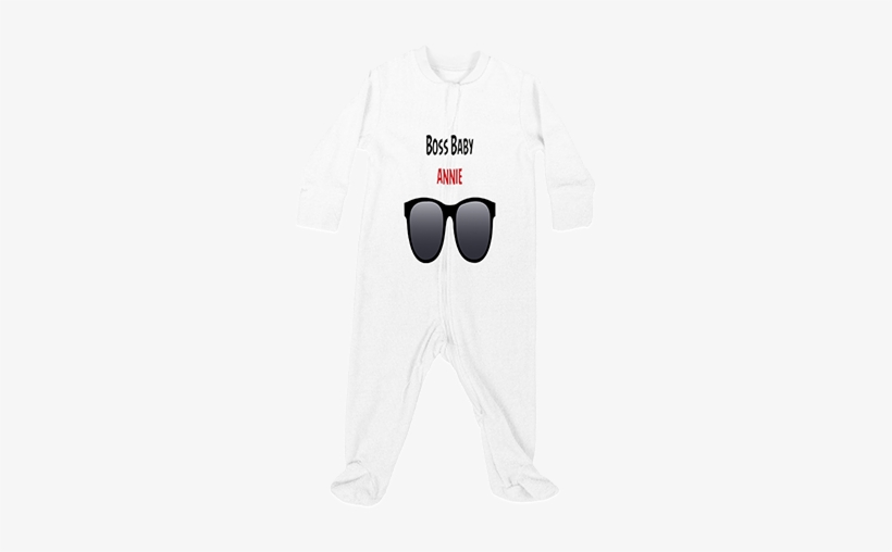Boss Baby Customised Baby Jumpsuit - Sleep Mask, transparent png