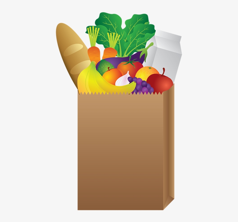 Bleed Area May Not Be Visible - Grocery Paper Bags, transparent png