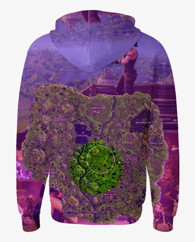 Fortnite Hoodie - Hoodie, transparent png