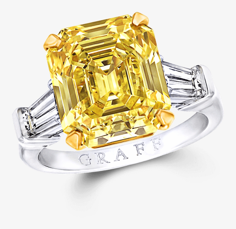 Kate Grigorieva's Engagement Ring With A - Sophie By Sophie Emerald-cut Ring, transparent png