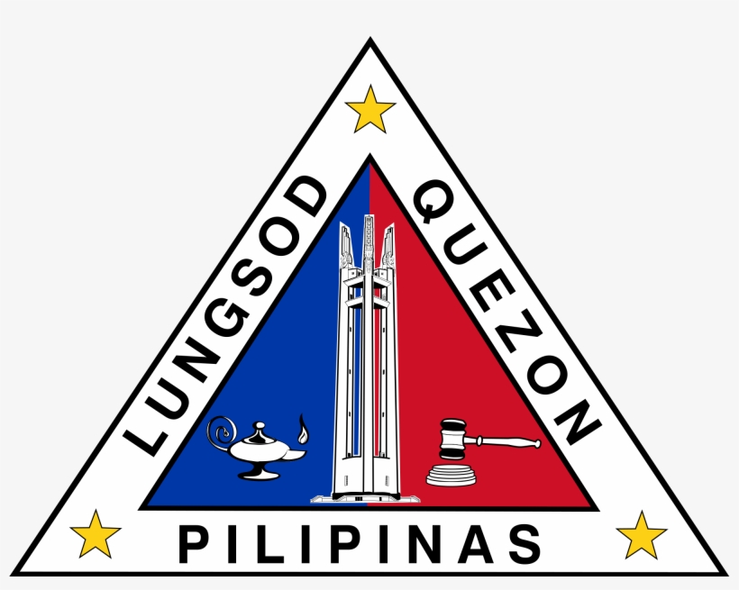 Seal Of Quezon City - Lungsod Ng Quezon City Logo, transparent png