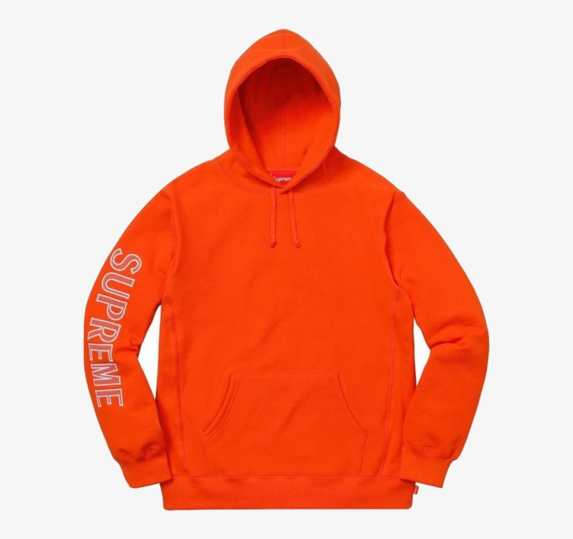 Supreme Sleeve Embroidery Hooded Sweatshirt - Pullover Hooded Sweatshirt F700t, transparent png