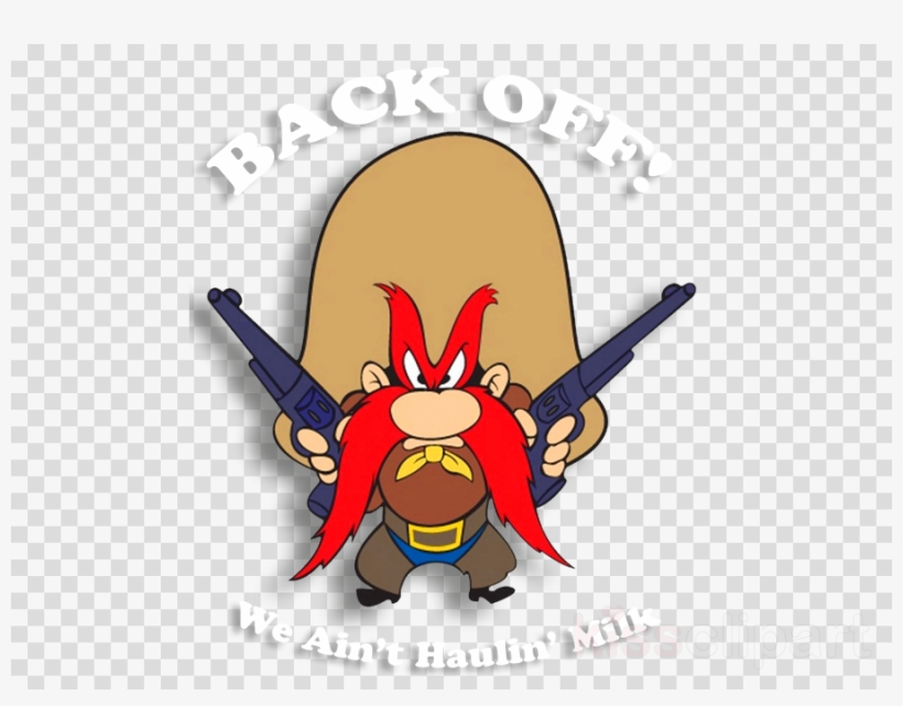 Sam Looney Tunes Clipart Yosemite Sam Bugs Bunny Elmer - Simply Topps Black & White Checks Printed Sugar, transparent png