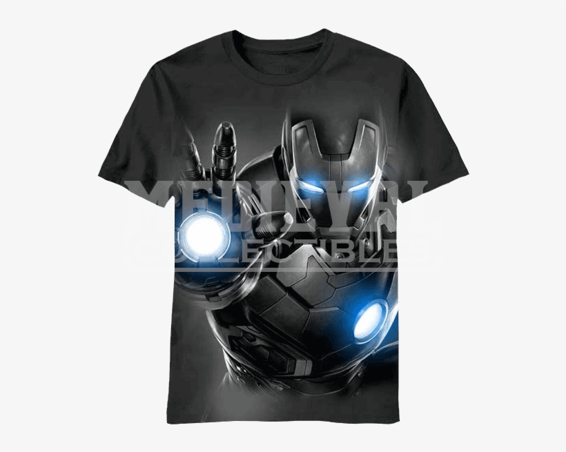 Iron Darkness Age Of Ultron T-shirt, transparent png