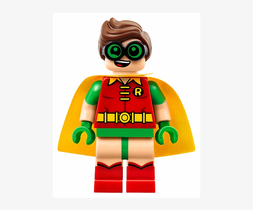 Catwoman Catcycle Chase - Lego The Lego Batman Movie Minifigure - Robin (w/ Goggles), transparent png