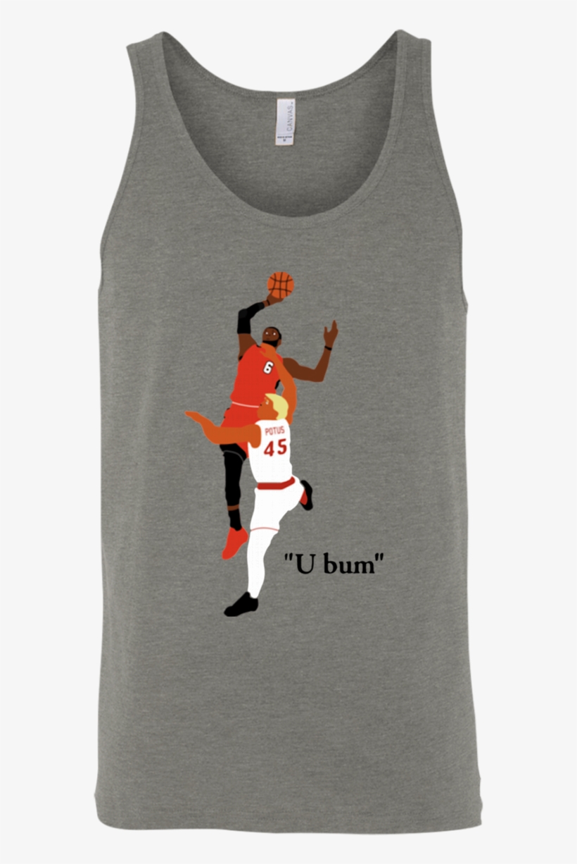 Lebron James Dunks On Trump You Bum Shirt - Alpha Kappa Alpha Devise Réservoir, transparent png
