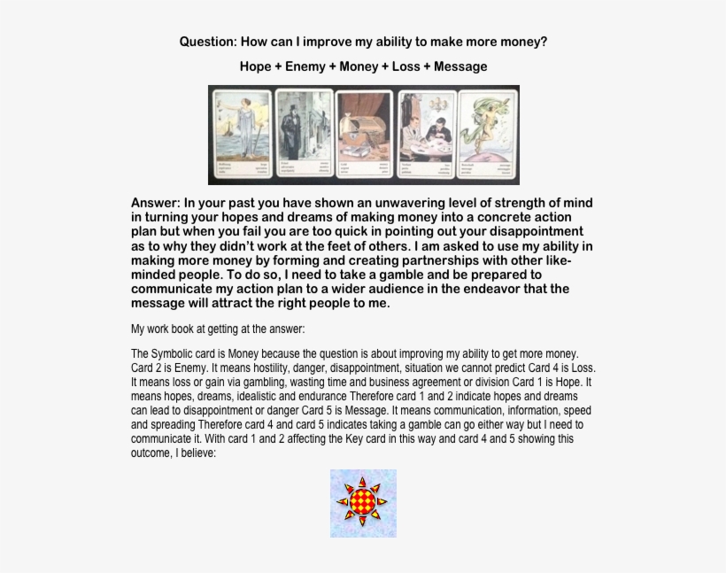 Andrew K Reading On Money - Tarot Karte, transparent png