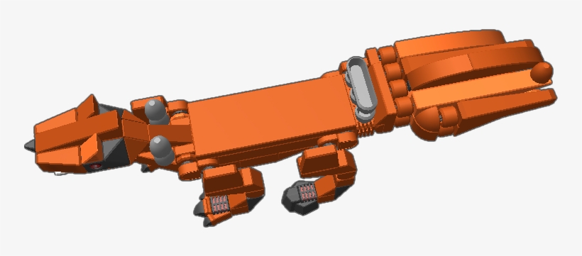 The Nine Tailed Fox Is A Powerful Tailed Beast With - Lego, transparent png