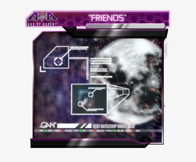 Headerfriends - Full Moon, transparent png