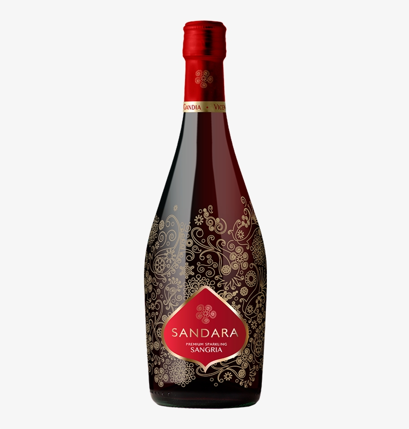 Bottle - Vino Sandara Tinto, transparent png