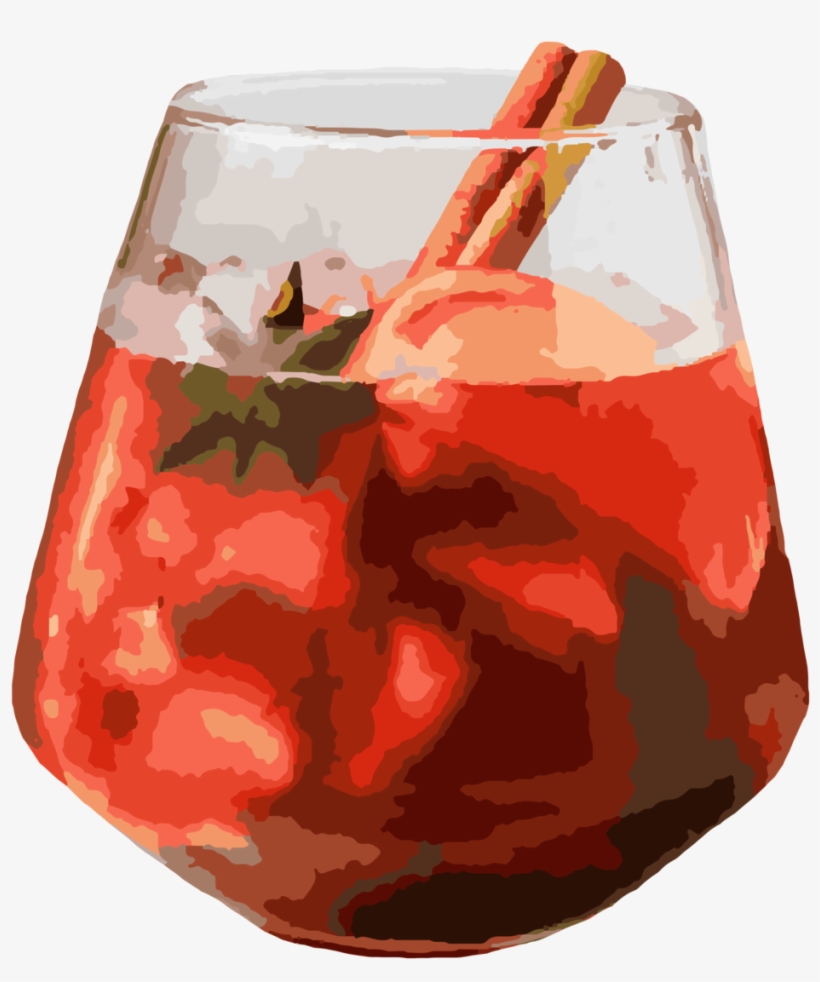 Red Wine Apple Cider Sangria - Sangria, transparent png