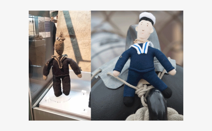 We're So Proud Of Our Little Knitted Sailor - Figurine, transparent png