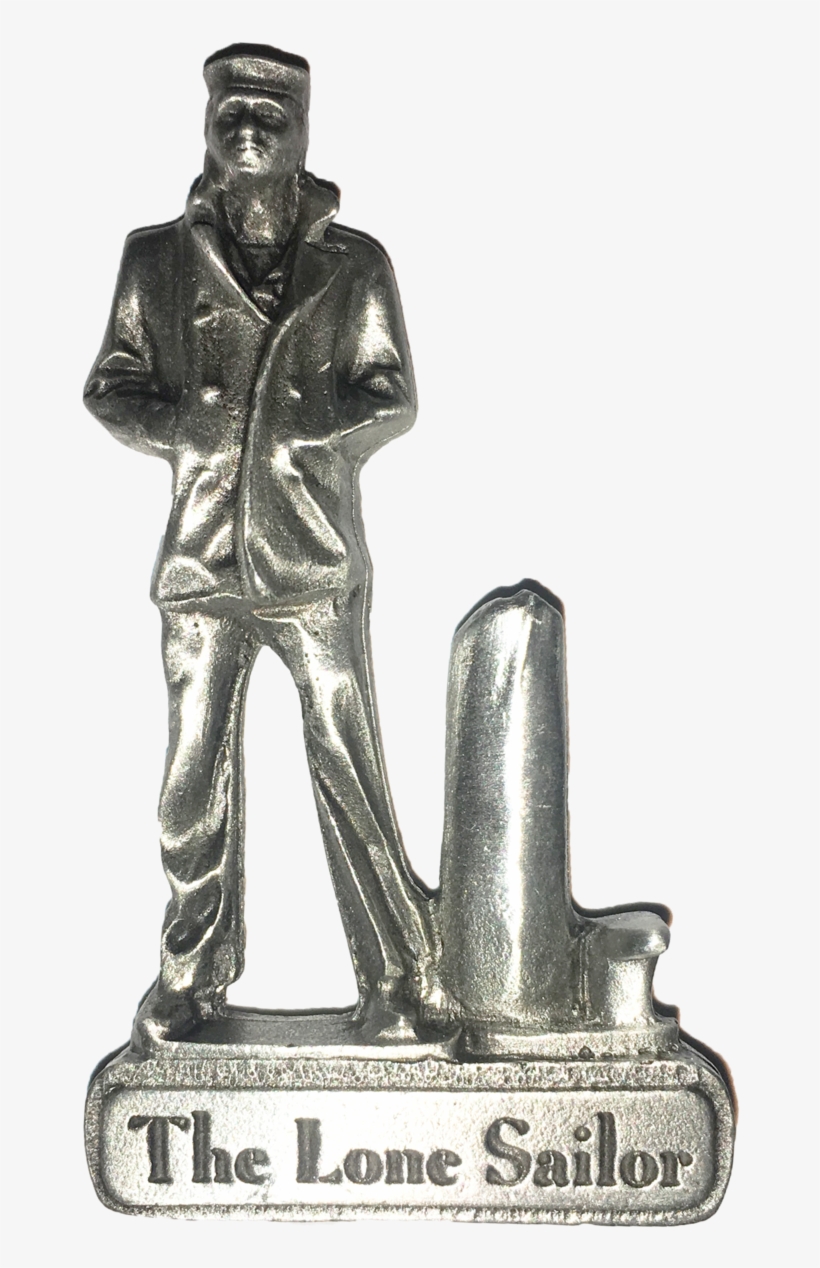 The Lone Sailor Pewter Magnet The United States Navy - Magnet, transparent png