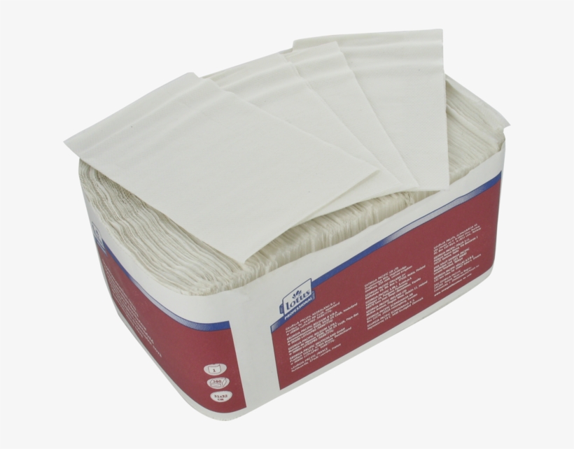 Napkin, Paper, 1-ply, 31x31cm, White - 477512 Tork Counterfold White Dispenser Napkin, 1ply,, transparent png