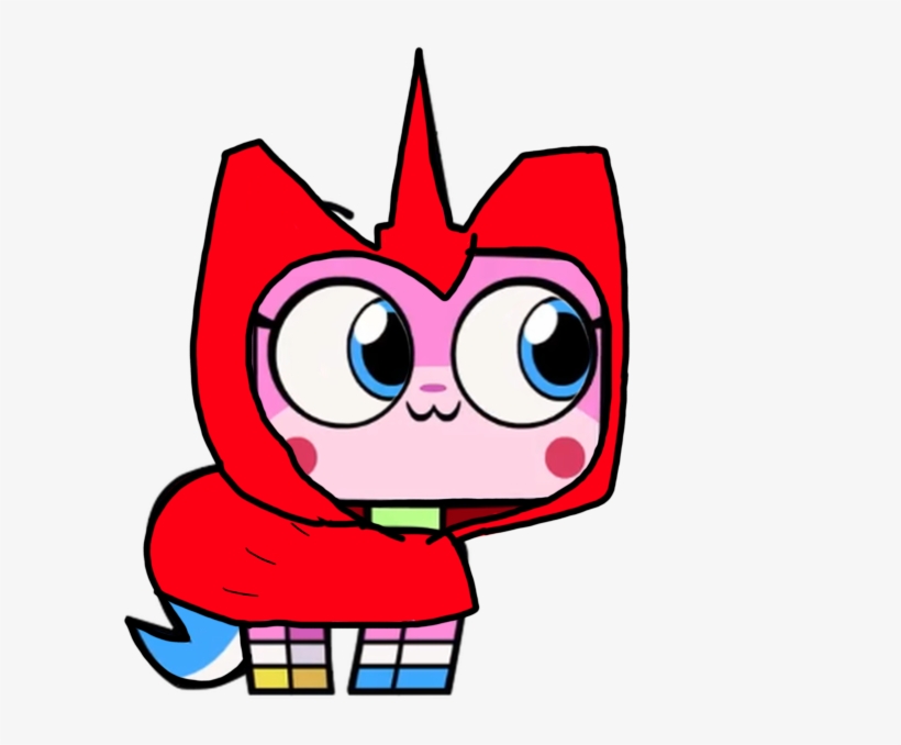 Little Red Kitty Hood And The Big Blue Wolf - Puppycorn, transparent png