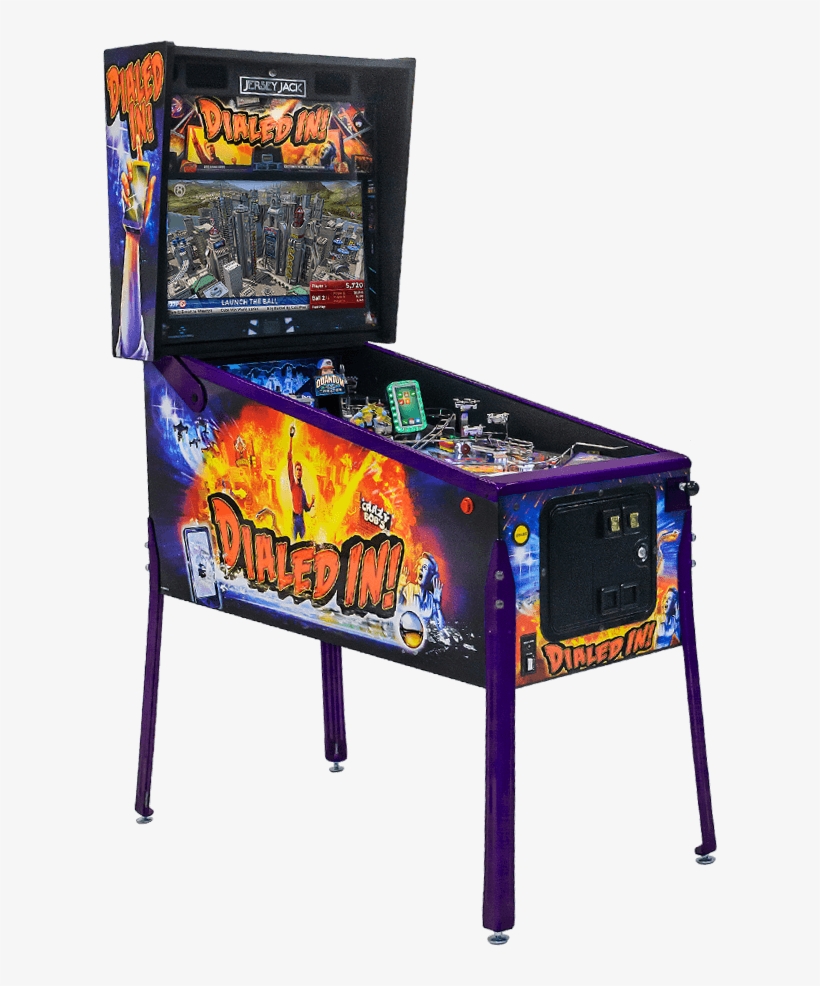 The First Pinball Machine To Feature Bluetooth® Connectivity, - Dialed In Limited Edition, transparent png