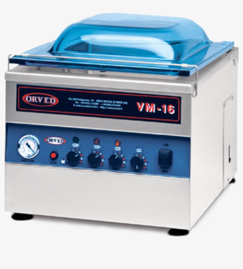 17" Seal Bar Counter Top Chamber Vacuum Sealer 120 Orved Vm16