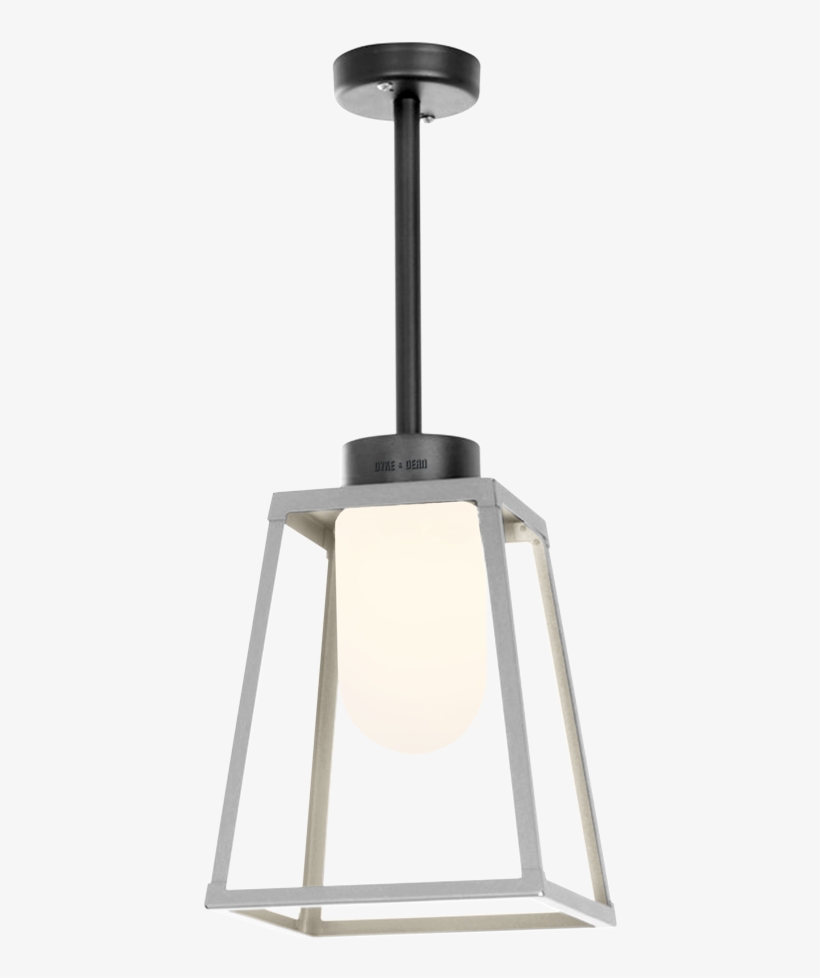 Outdoor Ceiling Lantern Frosted Glass - Roger Pradier, transparent png