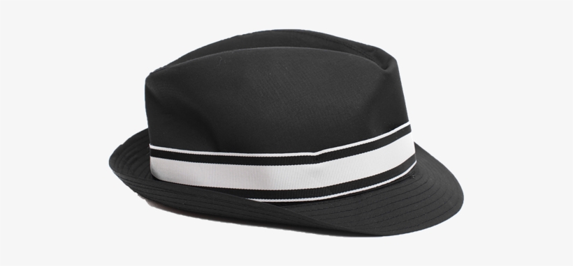 Picture Of Trilby Hat Black & White - Hat, transparent png