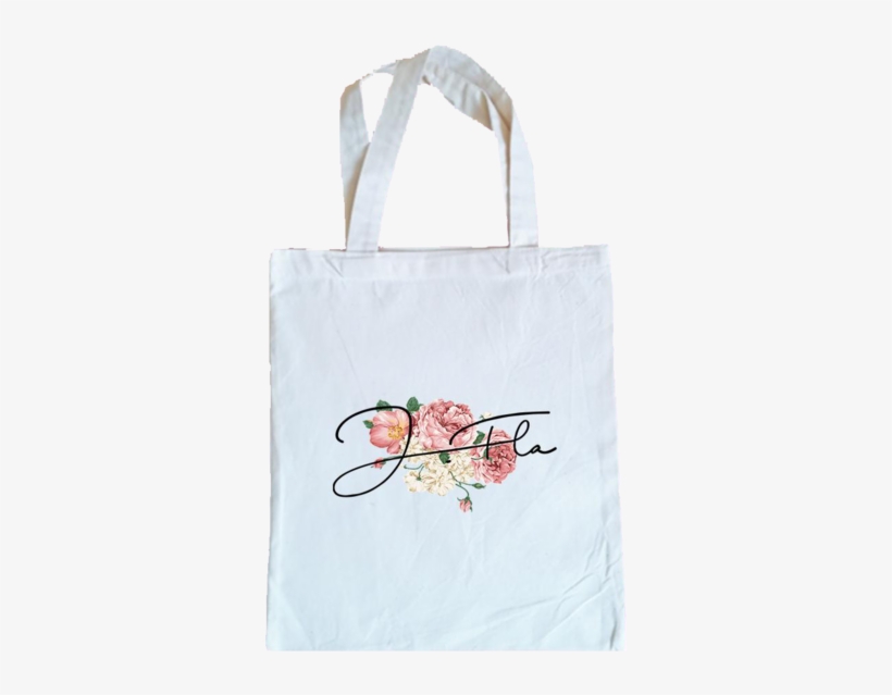 Floral Tote Bag - Salão De Beleza, transparent png