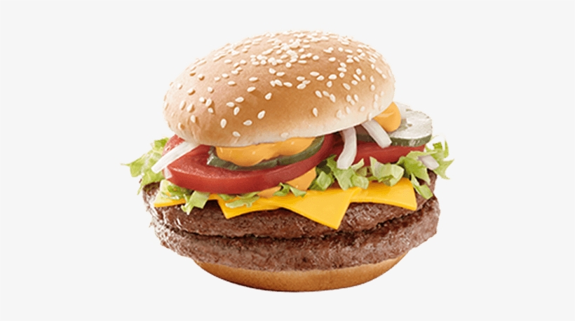 Two Juicy Beef Patties Between Slices Of Cheese Covered - Patty, transparent png