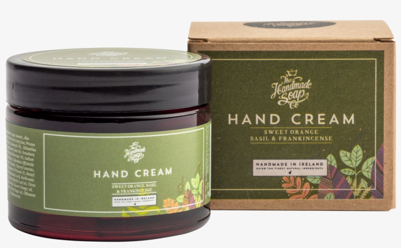 All Natural Environmentally Friendly Handmade Chemical - Handmade Soap Co. Basil & Orange Hand Cream 50ml, transparent png
