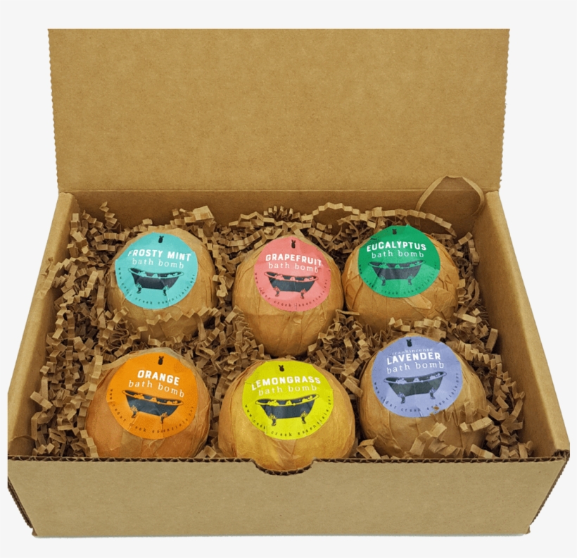 Bath Bomb Gift Set Of 6 Xl Assorted - Shipping Bath Bombs, transparent png