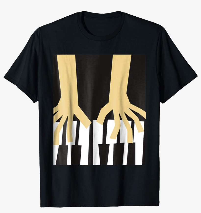 The Jazz Pianist T-shirt - T-shirt, transparent png