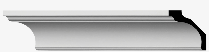 3 1/2"h X 3 3/8"p X 4 7/8"f X 94 1/2"l Holmdel Traditional - Monochrome, transparent png