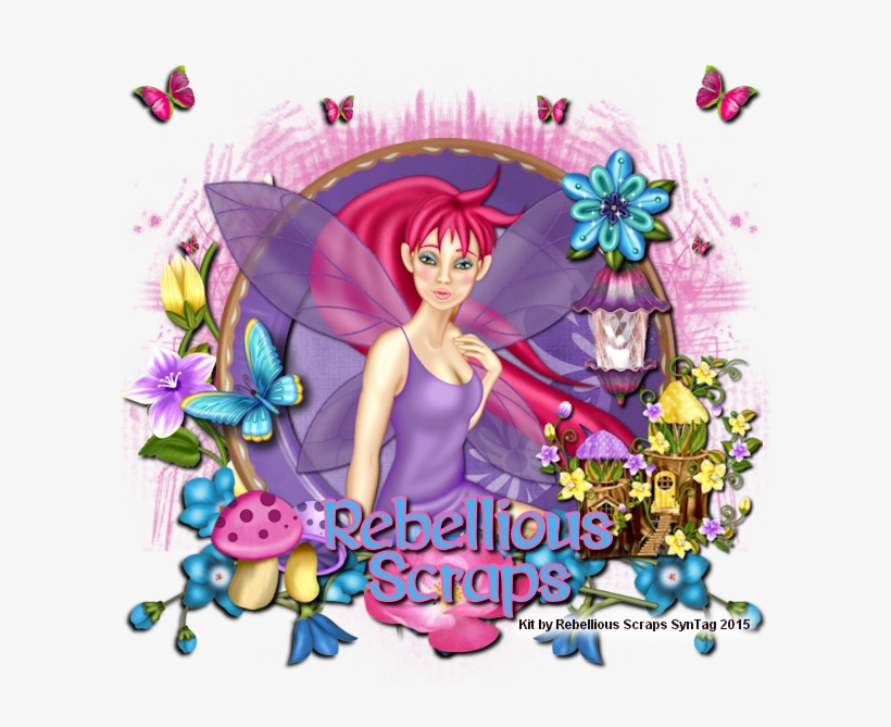 These Tags Are Made With The Beautiful Fairy Forest - Fairy, transparent png