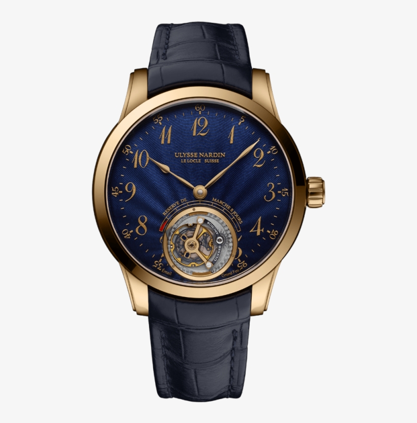Classico Ulysse Anchor Tourbillon, transparent png