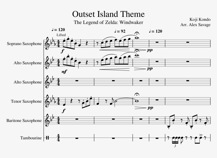 Print - Green Brinstar Sheet Music, transparent png