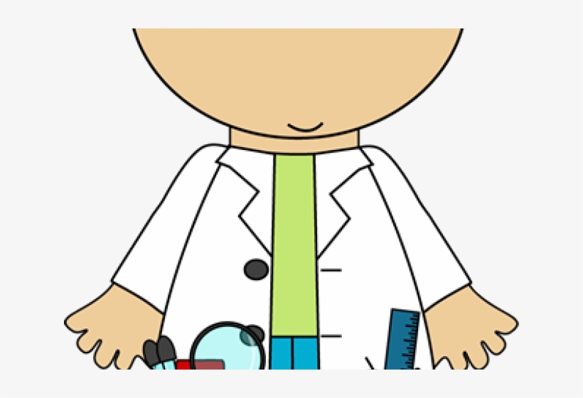 Scientist Clipart Weather - Scientist, transparent png