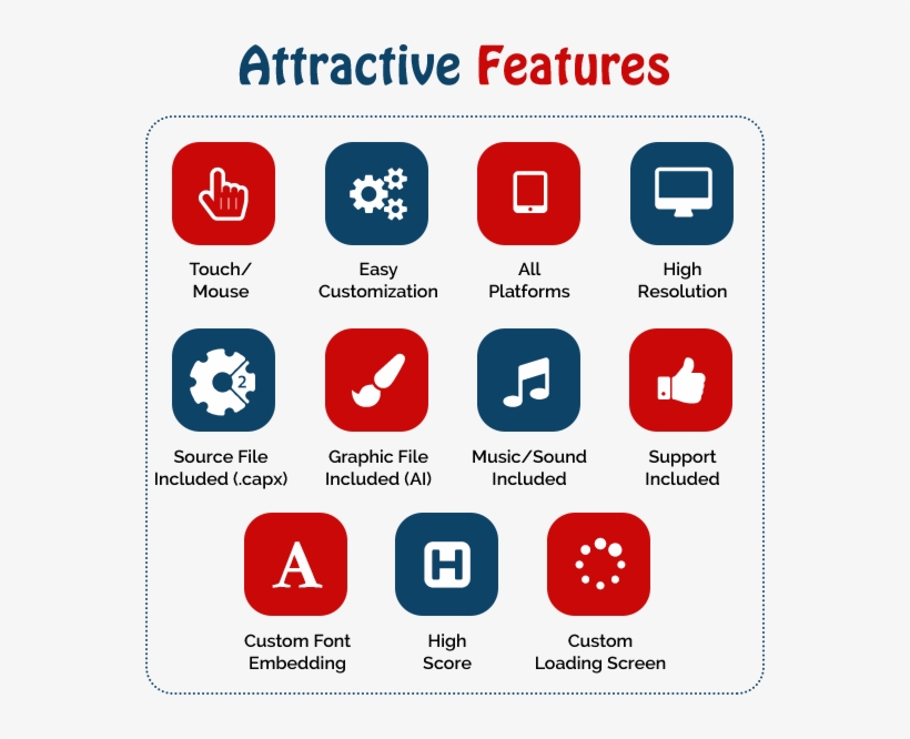 Features List, transparent png
