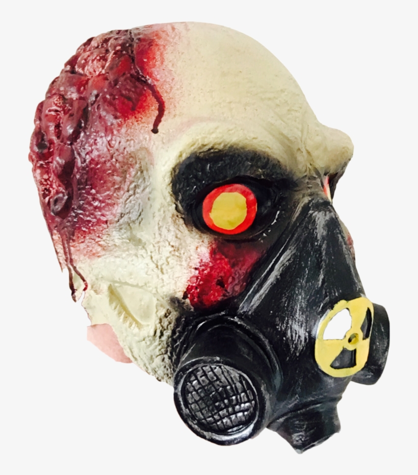Toxic Skull Gas Mask - Mask, transparent png