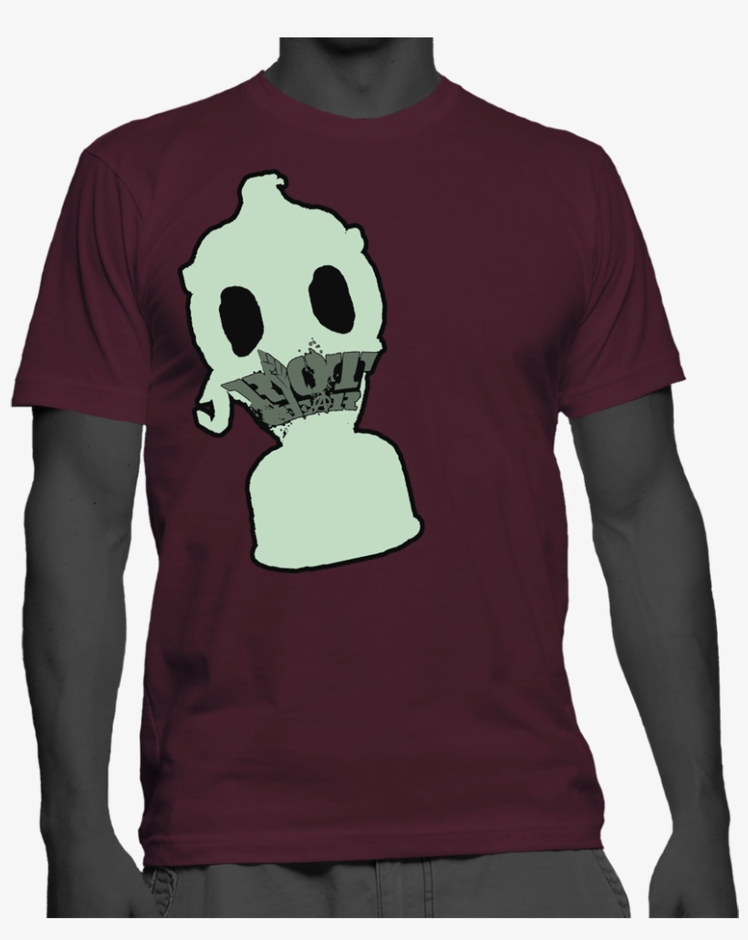 Riot Gear "gas Mask" Logo - Shirt, transparent png